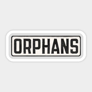 The Orphans - The Warriors Movie Sticker